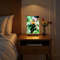 Anime LED Light Painting Photo Frame One Piece Luffy Zoro Night Lamp Bedroom Manga Decor Gift For 1