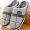 Mens Winter Plaid House Slippers Warm Plush Indoor Shoes With Soft Memory Foam And Non Slip SoleKe 1