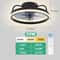 LED Ceiling Fan With Remote Control Silent Smart Ceiling Light Fan For Bedroom And Living Room Dec 6