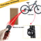 Bicycle Vibration Alarm USB Rechargeable Wireless Anti Theft Bike Alarm With Remote Control Securit 2