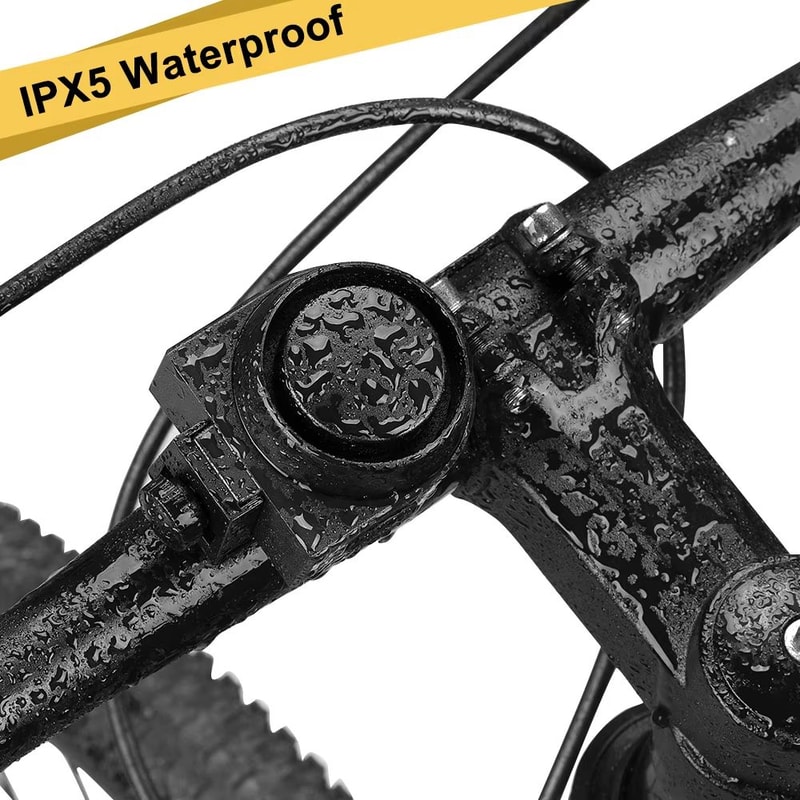 Bicycle Vibration Alarm USB Rechargeable Wireless Anti Theft Bike Alarm With Remote Control Securit 4