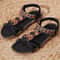 Bohemian Style Summer Sandals For Women Soft Bottom Low Heel NonSlip Comfortable Shoes 12