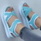 Summer Wedge Sandals For Women Outdoor Walking Beach Party Comfortable Platform Shoes 6