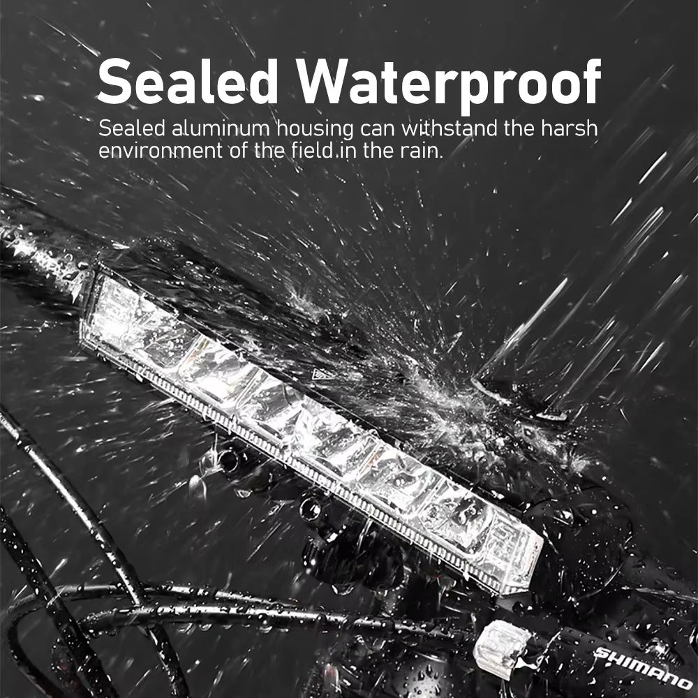 Bicycle Light 8000mAh USB Rechargeable Waterproof LED Bike Headlight For Road And MTB Cycling 4