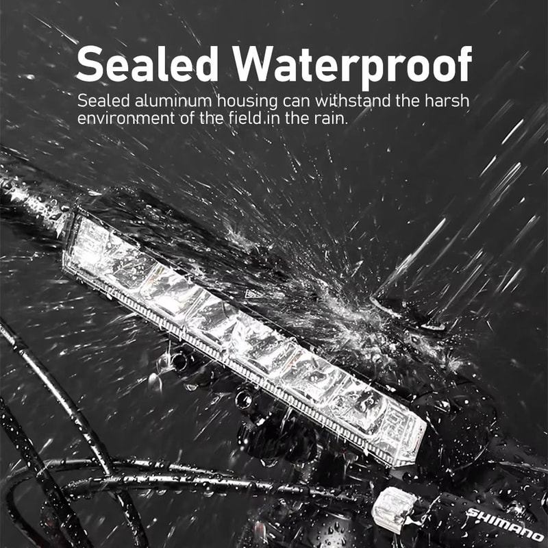 Bicycle Light 8000mAh USB Rechargeable Waterproof LED Bike Headlight For Road And MTB Cycling 4