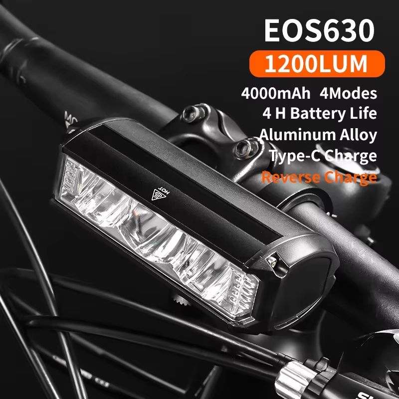 Bicycle Light 8000mAh USB Rechargeable Waterproof LED Bike Headlight For Road And MTB Cycling 8