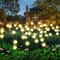 Enchanted Glow Solar Firefly Garden Light Waterproof LED Solar Firefly Lights 6