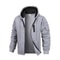 Mens Casual Zipper Hoodie Jacket Slim Fit Lightweight Sportswear For Everyday Comfort 4