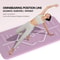 EcoGrip 6mm TPE Yoga Mat Cushioned Non Slip Exercise Mat 183 X 60 Cm 1
