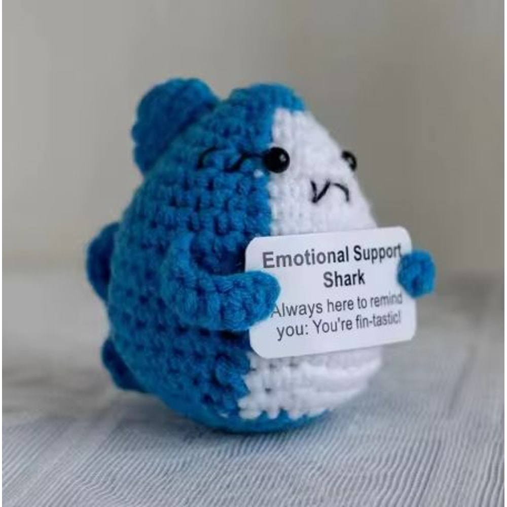 Cozy Pocket Hug Mini Wool Doll Positive Energy Handmade Plush 8