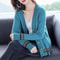 SoftSpring Loose VNeck Button Cardigan KoreanStyle LongSleeve Knit 7