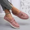 Everyday Comfort Retro SoftLeather SlipOn Flats 1