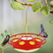 All Season Bee Proof Hummingbird Feeder With Ant Moat And Flower Feeding Ports 0