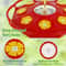 All Season Bee Proof Hummingbird Feeder With Ant Moat And Flower Feeding Ports 4
