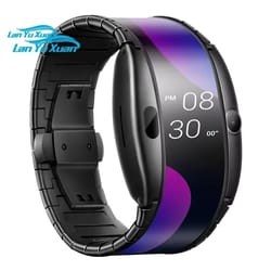 nubia alpha wearable phone – flexible oled smartwatch with esim