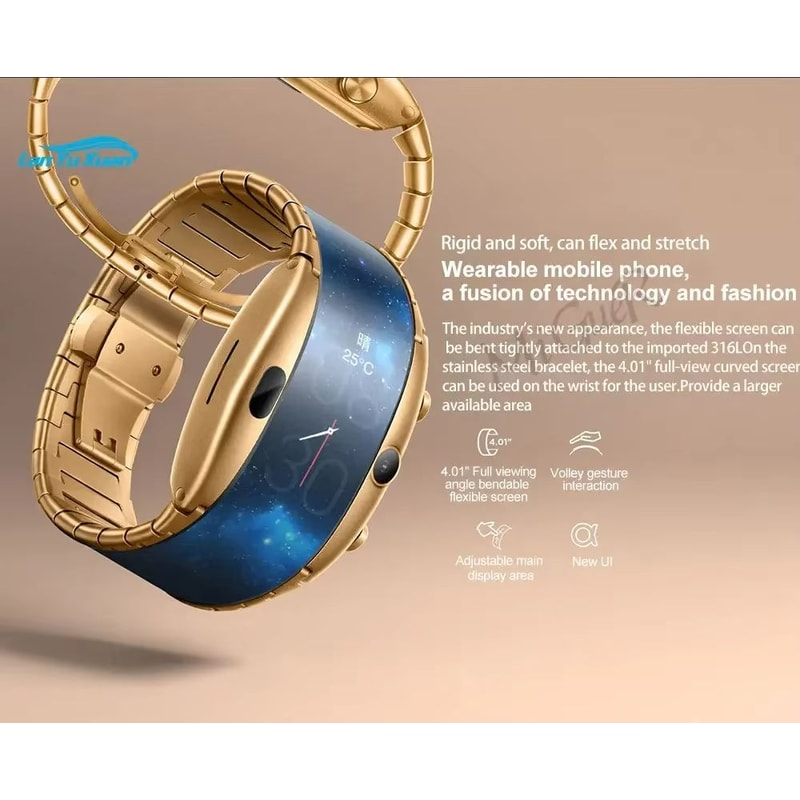 Nubia Alpha Wearable Phone Flexible OLED Smartwatch With ESIM 5