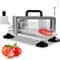 SucceBuy HeavyDuty Stainless Steel Tomato Slicer 316 Inch Manual Cutter 0