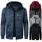 Mens Sports Fitness Hooded Cardigan ZipUp Sweatshirt Baseball Jacket 0