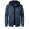 Mens Sports Fitness Hooded Cardigan ZipUp Sweatshirt Baseball Jacket 1