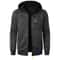 Mens Sports Fitness Hooded Cardigan ZipUp Sweatshirt Baseball Jacket 3