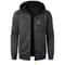 Mens Sports Fitness Hooded Cardigan ZipUp Sweatshirt Baseball Jacket 6