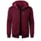 Mens Sports Fitness Hooded Cardigan ZipUp Sweatshirt Baseball Jacket 9