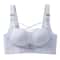 Plus Size Wireless Push Up Bra Criss Cross Seamless Full Coverage Lingerie 9