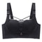 Plus Size Wireless Push Up Bra Criss Cross Seamless Full Coverage Lingerie 5