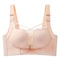 Plus Size Wireless Push Up Bra Criss Cross Seamless Full Coverage Lingerie 7