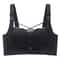 Plus Size Wireless Push Up Bra Criss Cross Seamless Full Coverage Lingerie 8