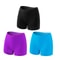 3 Pack Women Seamless Boyshort Panties Low Rise Breathable Underwear 10