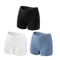 3 Pack Women Seamless Boyshort Panties Low Rise Breathable Underwear 12