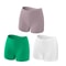 3 Pack Women Seamless Boyshort Panties Low Rise Breathable Underwear 13