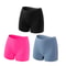 3 Pack Women Seamless Boyshort Panties Low Rise Breathable Underwear 16
