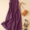ZANZEA BreezeFlow Womens Summer Sleeveless Dress VNeck Casual Loose Sundress With Vintage Charm 3