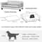 Heavy Duty Pet Sofa Large Raised Dog Bed Cushioned Cat Couch Lounge 9