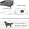 Heavy Duty Pet Sofa Large Raised Dog Bed Cushioned Cat Couch Lounge 11