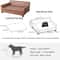 Heavy Duty Pet Sofa Large Raised Dog Bed Cushioned Cat Couch Lounge 6