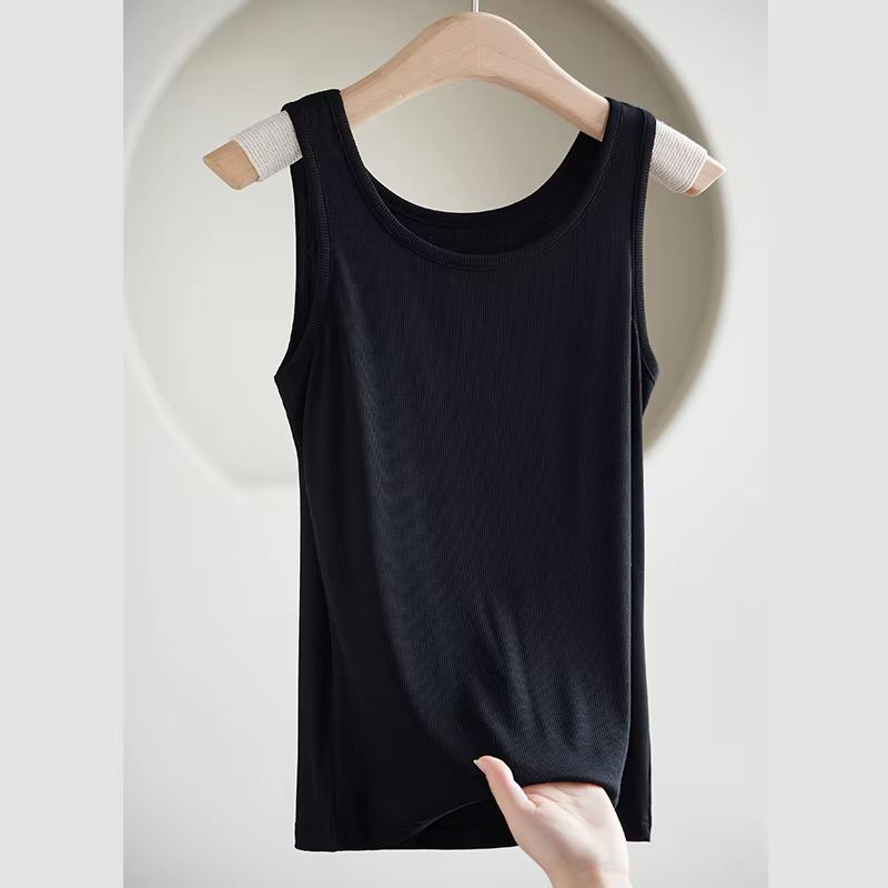 Women Seamless Slimming Sleeveless Vest Summer Thin Inner Top 3