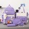 Large Capacity School Backpack Set Multi Compartment Bag For Students 8