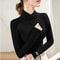 CozyLayer HalfHigh Collar Underlay Top Thick Long Sleeve Thermal Tee 6
