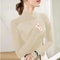 CozyLayer HalfHigh Collar Underlay Top Thick Long Sleeve Thermal Tee 7