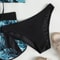 TropiLeaf Halter 3Piece Swimsuit Set HighWaisted Leaf Print Bikini 1