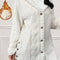 WinterHug Plus Size Faux Fur Coat Hooded Button Cardigan In Plush 7