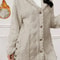 WinterHug Plus Size Faux Fur Coat Hooded Button Cardigan In Plush 8