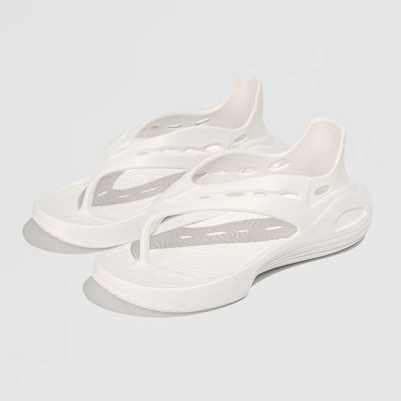 SkyBreeze Lightweight Platform Flip Flops Breathable Summer Slip On Sandals 9