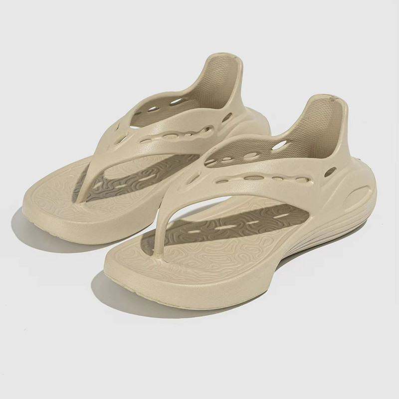 SkyBreeze Lightweight Platform Flip Flops Breathable Summer Slip On Sandals 10