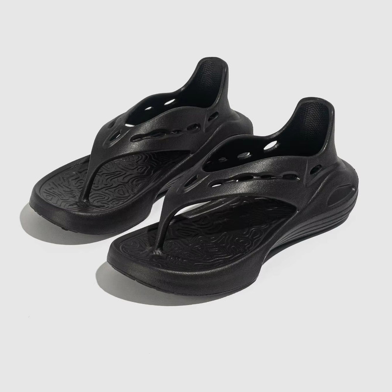 SkyBreeze Lightweight Platform Flip Flops Breathable Summer Slip On Sandals 6