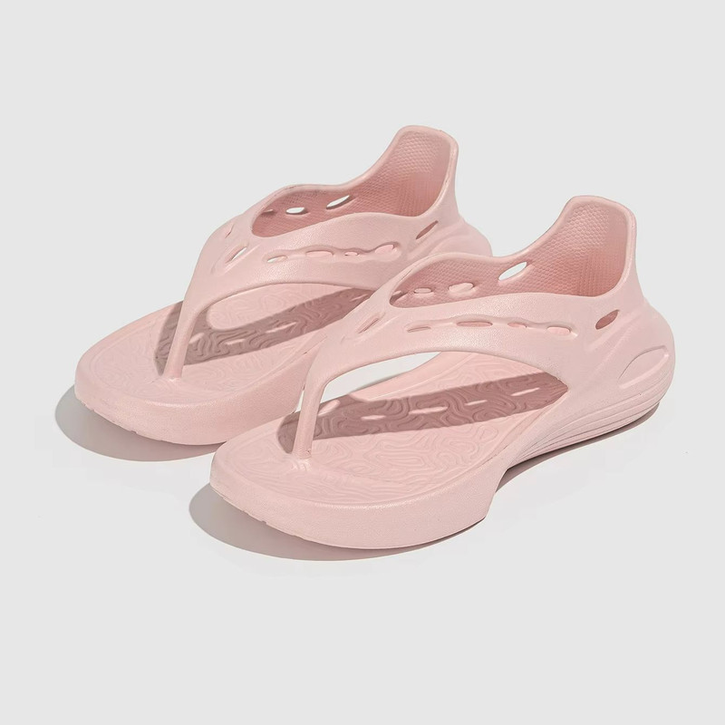 SkyBreeze Lightweight Platform Flip Flops Breathable Summer Slip On Sandals 8