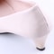 SilkStride Nude Mid Heel Pumps Comfortable Office And Wedding Guest Heels 4